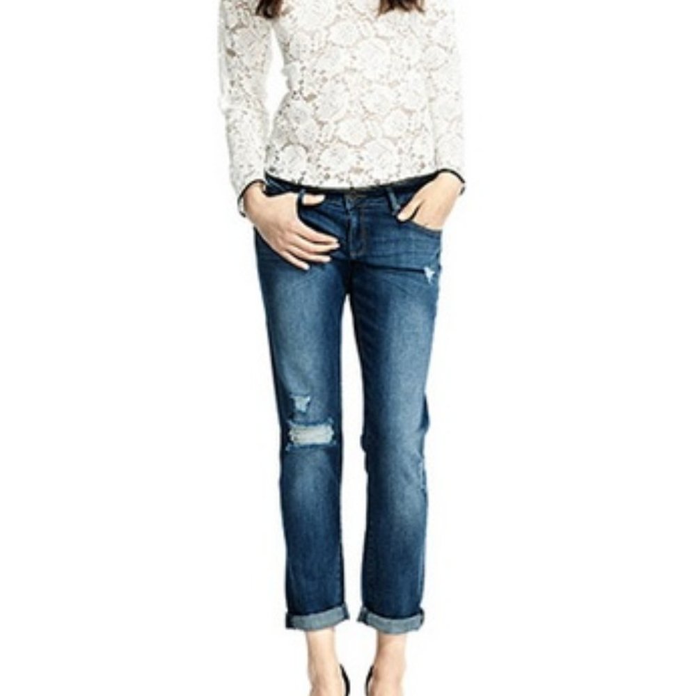 DL1961 Women’s Riley Boyfriend Jeans Size 27 in Fury Wash